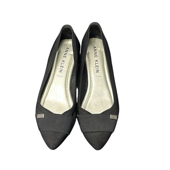Anne Klein iFlex Black Flats – Size 7.5 - Picture 1 of 6